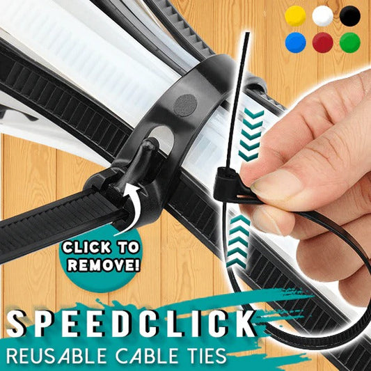 Reusable Cable Ties (50 PCS)