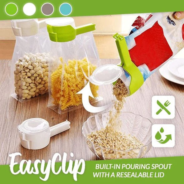 Easy Clip Bag Clip With Lid